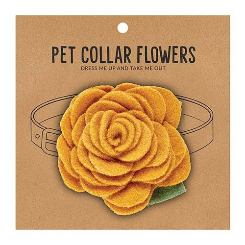 Pet Collar Flower - Marigold (Medium)