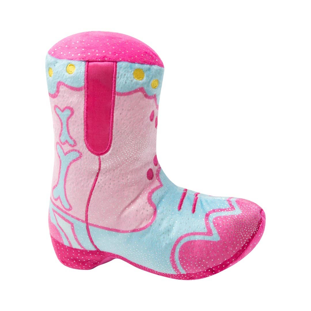 SnugArooz Single 2 Boot Plush Dog Toy 7"