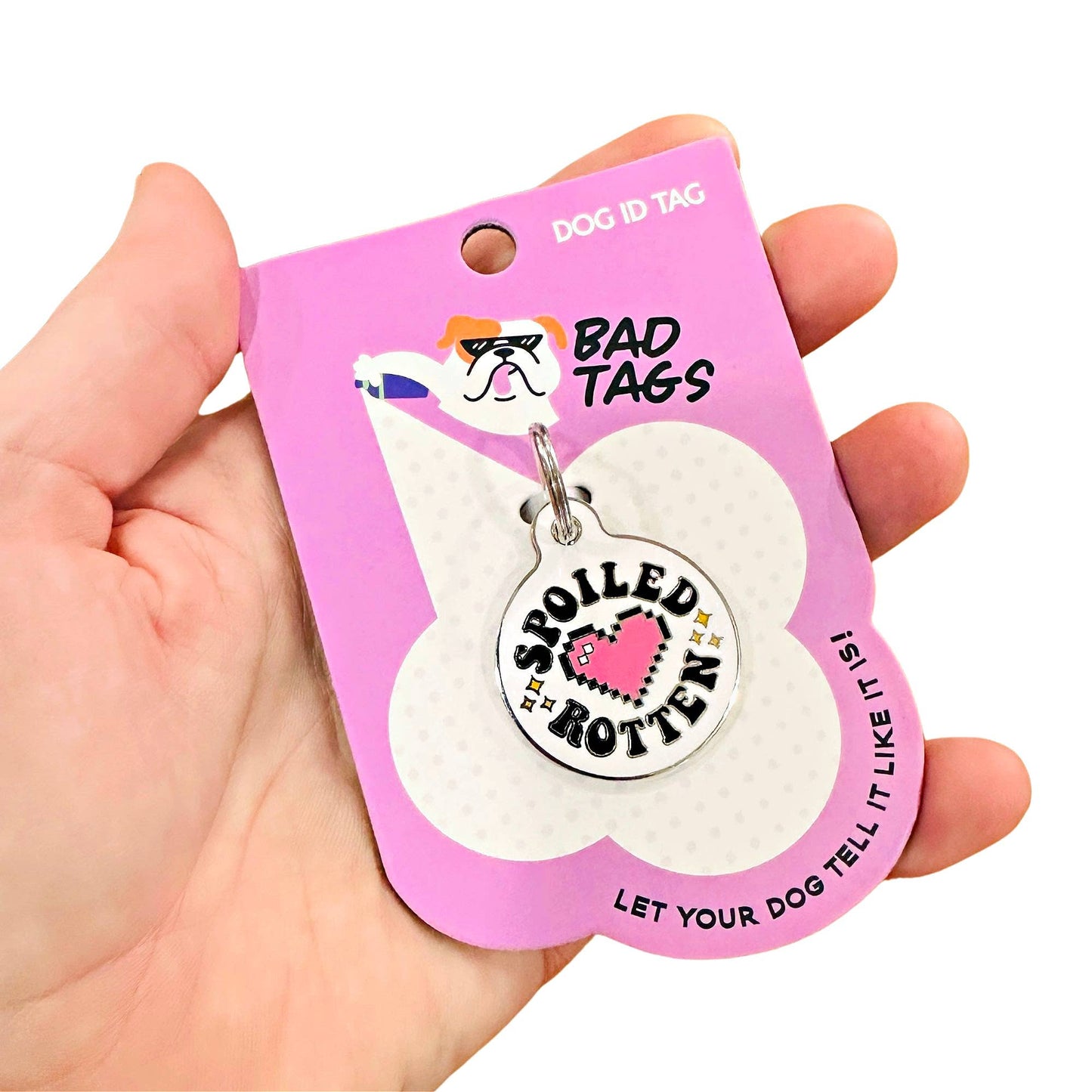 QR ID Tag - Spoiled Rotten