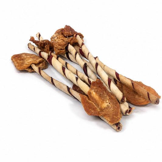 10" Chicken-Wrapped Collagen Lollipop Dog Chew