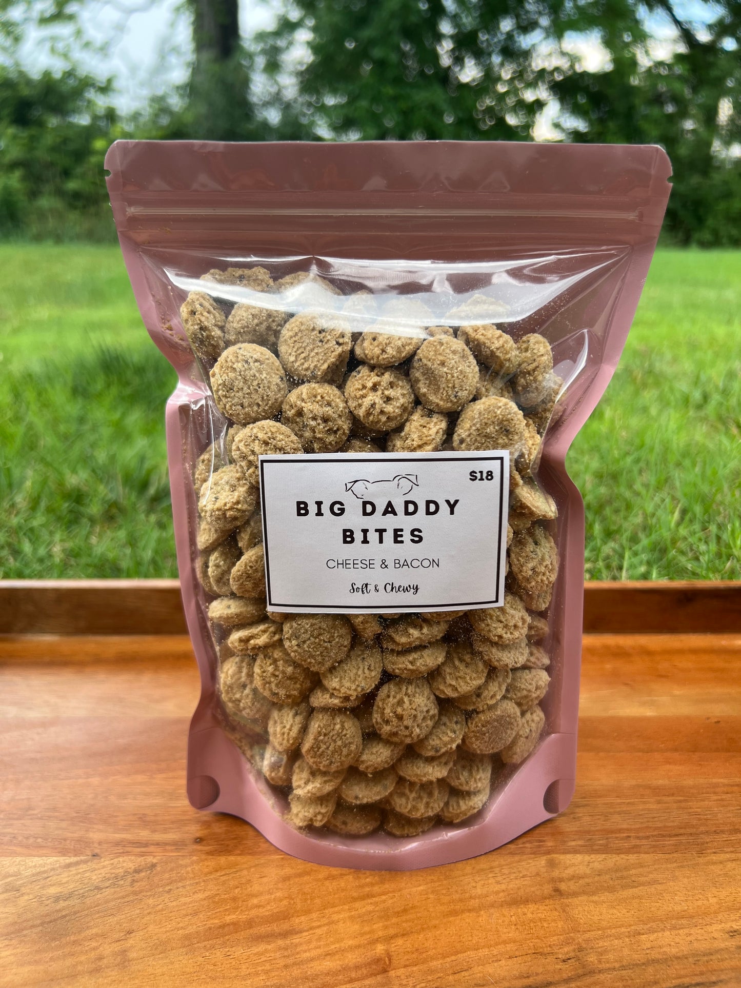 Big Daddy Bites - Cheese & Bacon (Soft & Chewy)