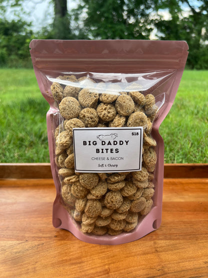Big Daddy Bites - Cheese & Bacon (Soft & Chewy)