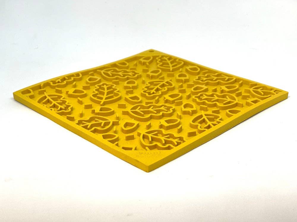 Autumn Leaves Enrichment Lick Mat