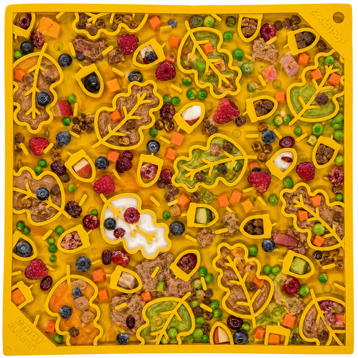 Autumn Leaves Enrichment Lick Mat