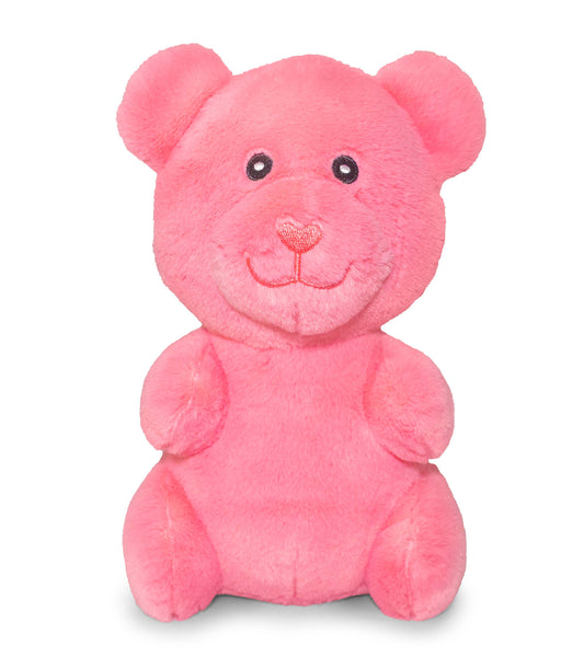 ThoozyPet Gummy Bear Plush Dog Toy Pink 10"