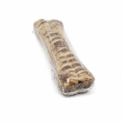 6" Pressed Water Buffalo Trachea Bone Dog Chew