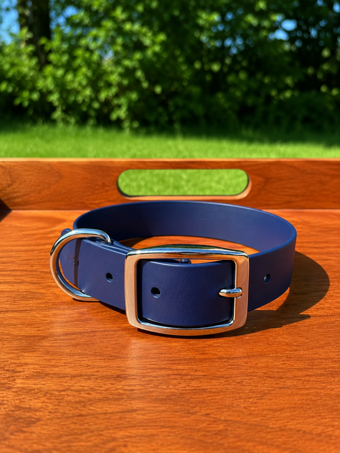 Indigo Biothane Dog Collar