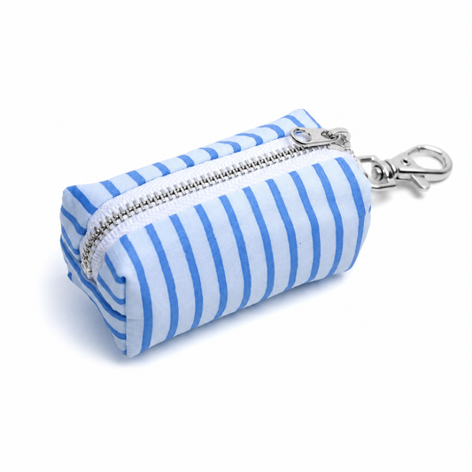 Dog Waste Bag Holder - Marine Stripe