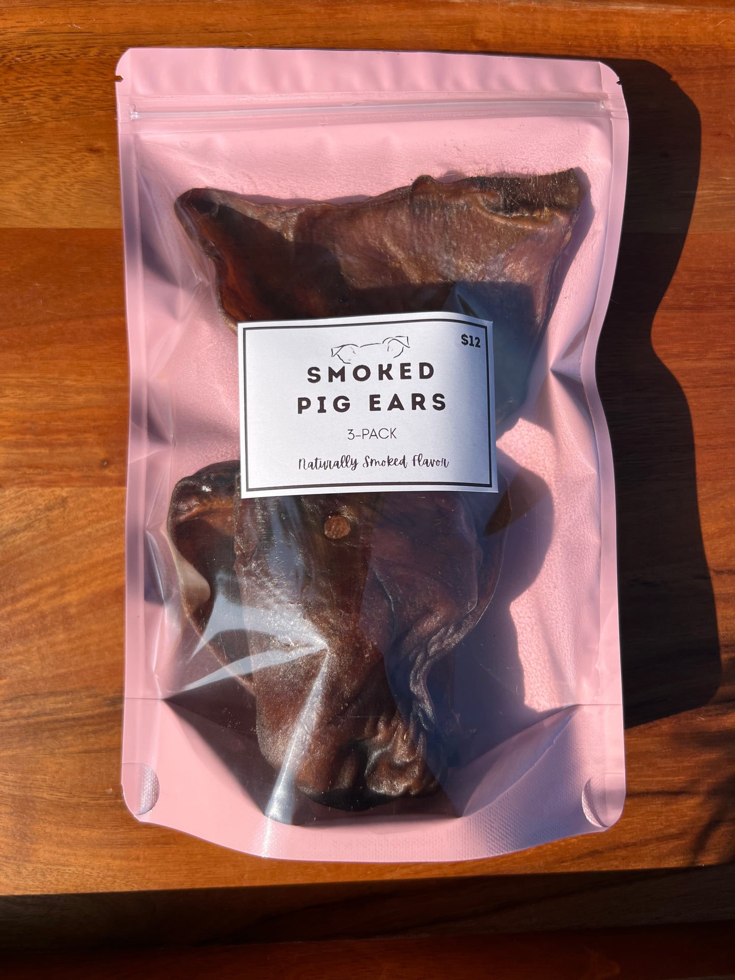 Smoked Pig Ears (3 Pack)