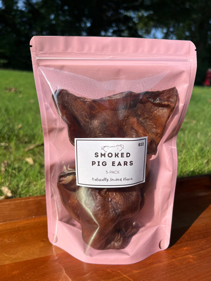 Smoked Pig Ears (3 Pack)