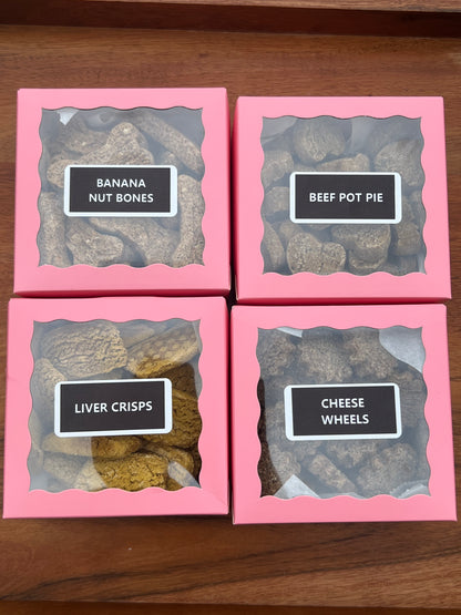 Banana Nut Bones Dog Treats