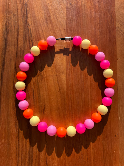 Solstice Beaded Dog Collar Necklace