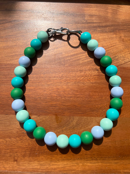 Lagoon XL Beaded Dog Collar Necklace