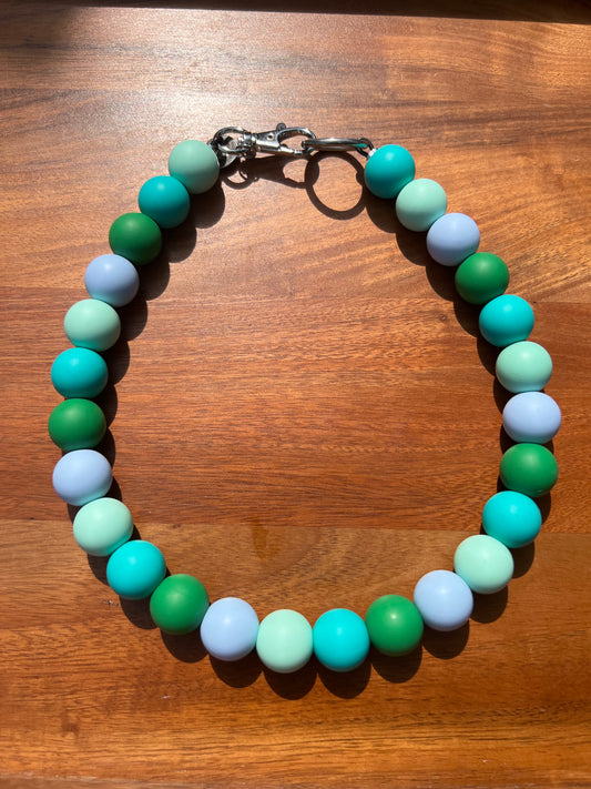 Lagoon XL Beaded Dog Collar Necklace
