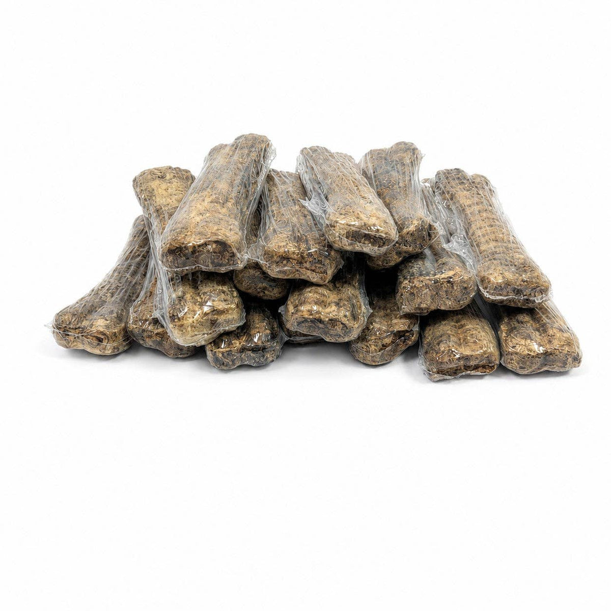 6" Pressed Water Buffalo Trachea Bone Dog Chew