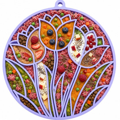 Stay Wild Flower Child Enrichment Lick Mat