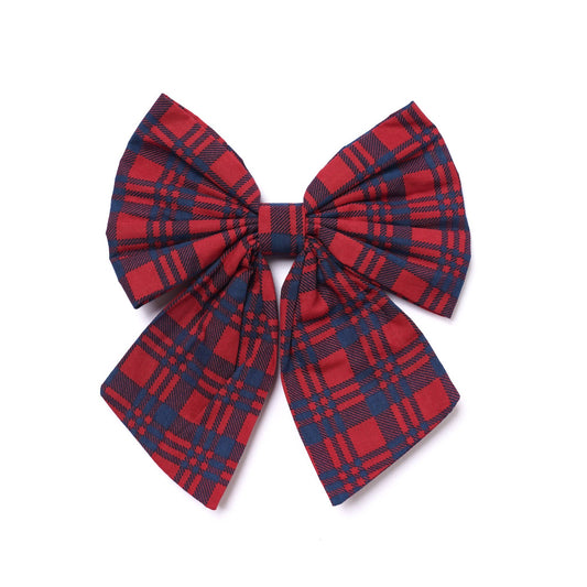 Sailor Bow - Cabin Plaid