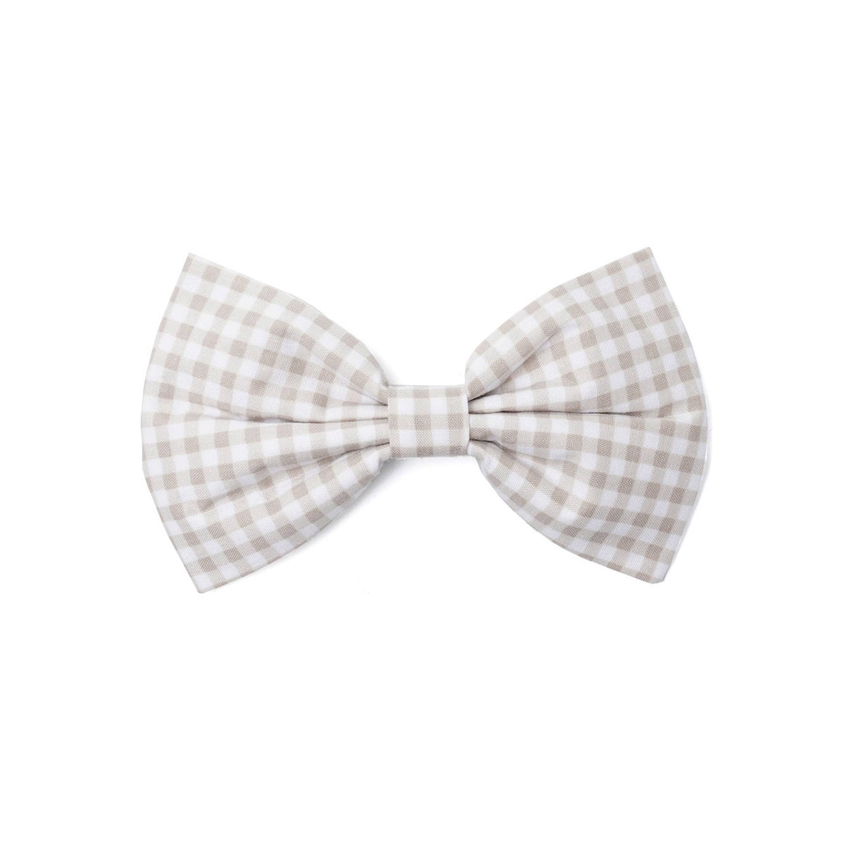 Bow Tie - Biscuit Gingham