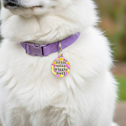 QR ID Tag - Little Miss Wiggle Butt
