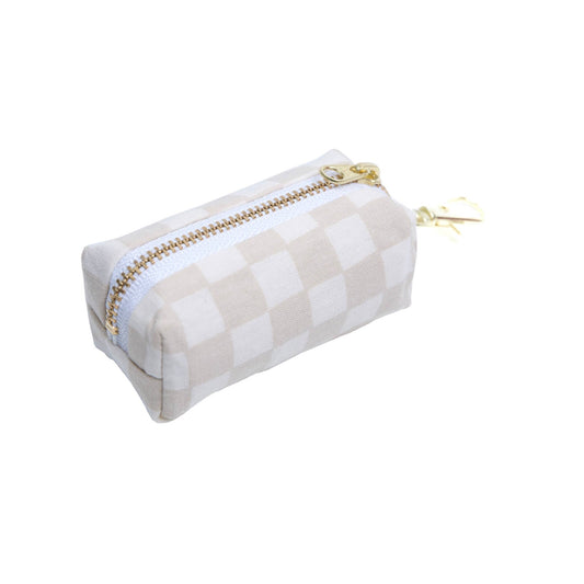 Dog Waste Bag Holder - Chic Checkers