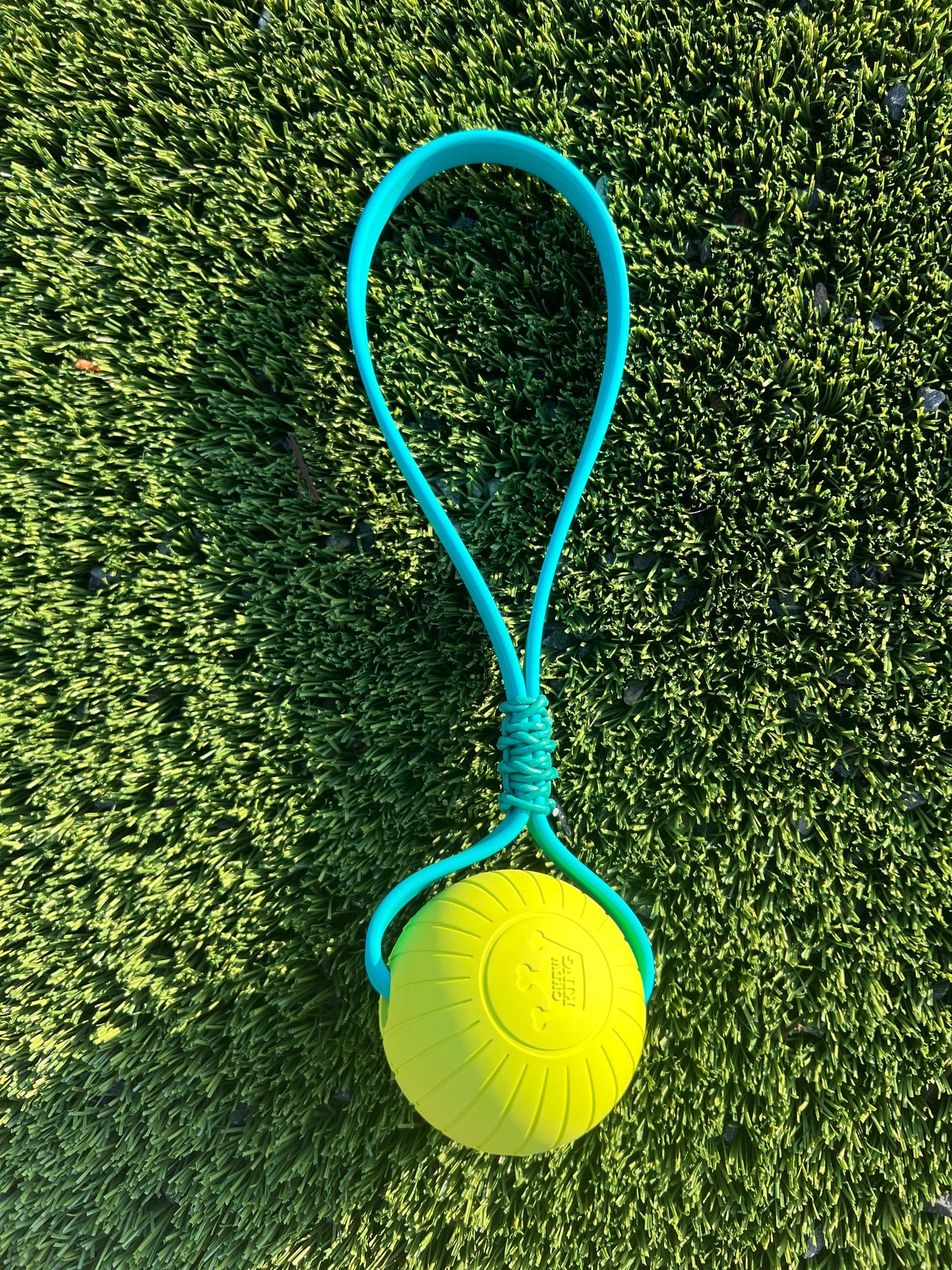 Biothane Ball Tug Toy - Supreme