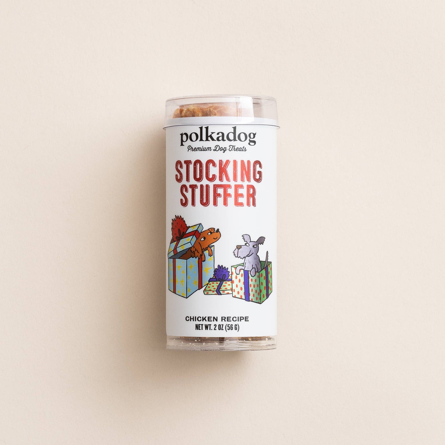 Holiday Mini Tube: Stocking Stuffer Dog Treats