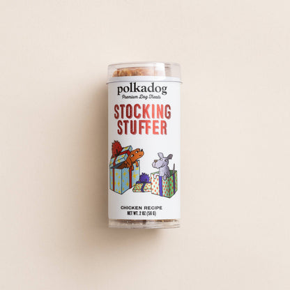 Holiday Mini Tube: Stocking Stuffer Dog Treats