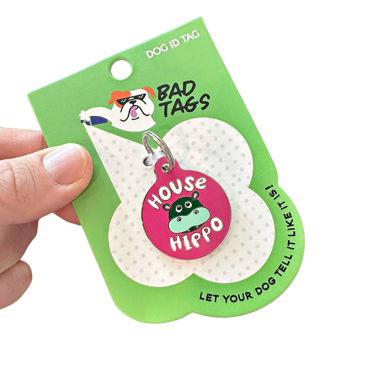 QR ID Tag - House Hippo