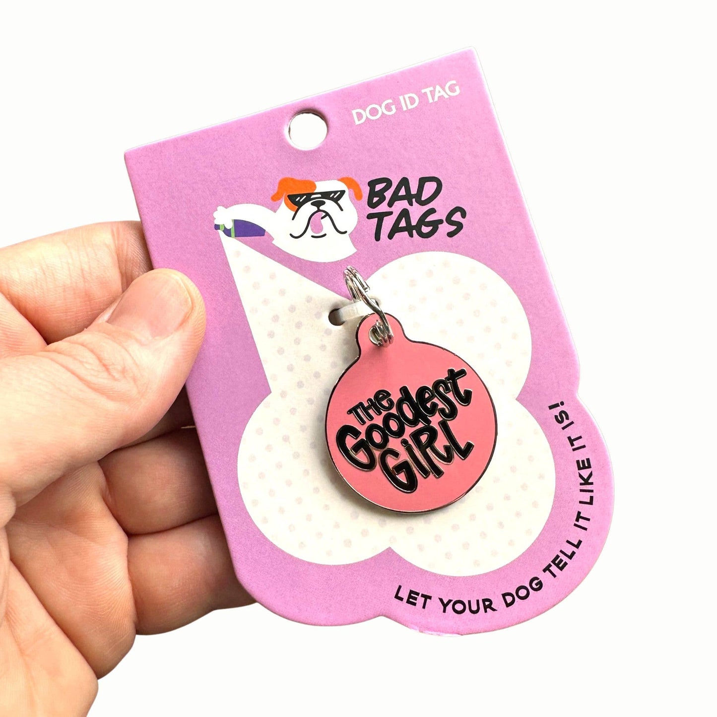 QR ID Tag - The Goodest Girl