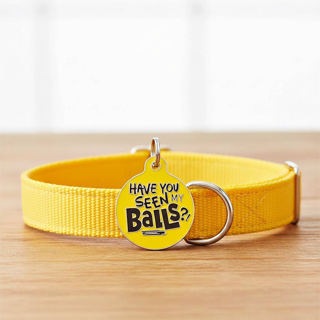 QR ID Tag - Have You Seen my Balls?!