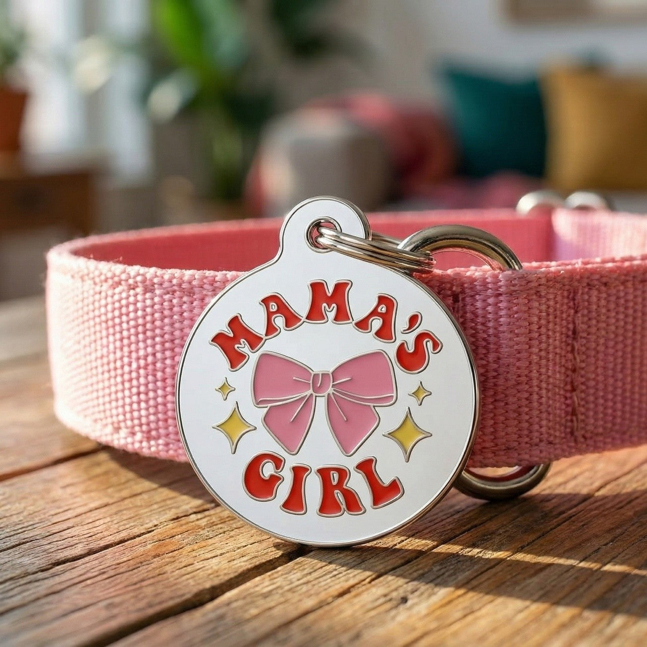 QR ID Tag - Mama's Girl