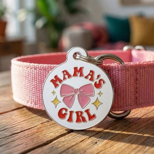 QR ID Tag - Mama's Girl