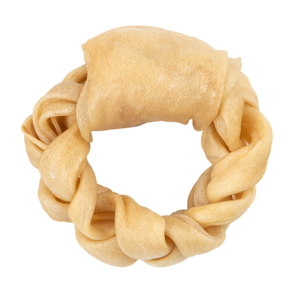 Puff Braided Collagen Ring 4”