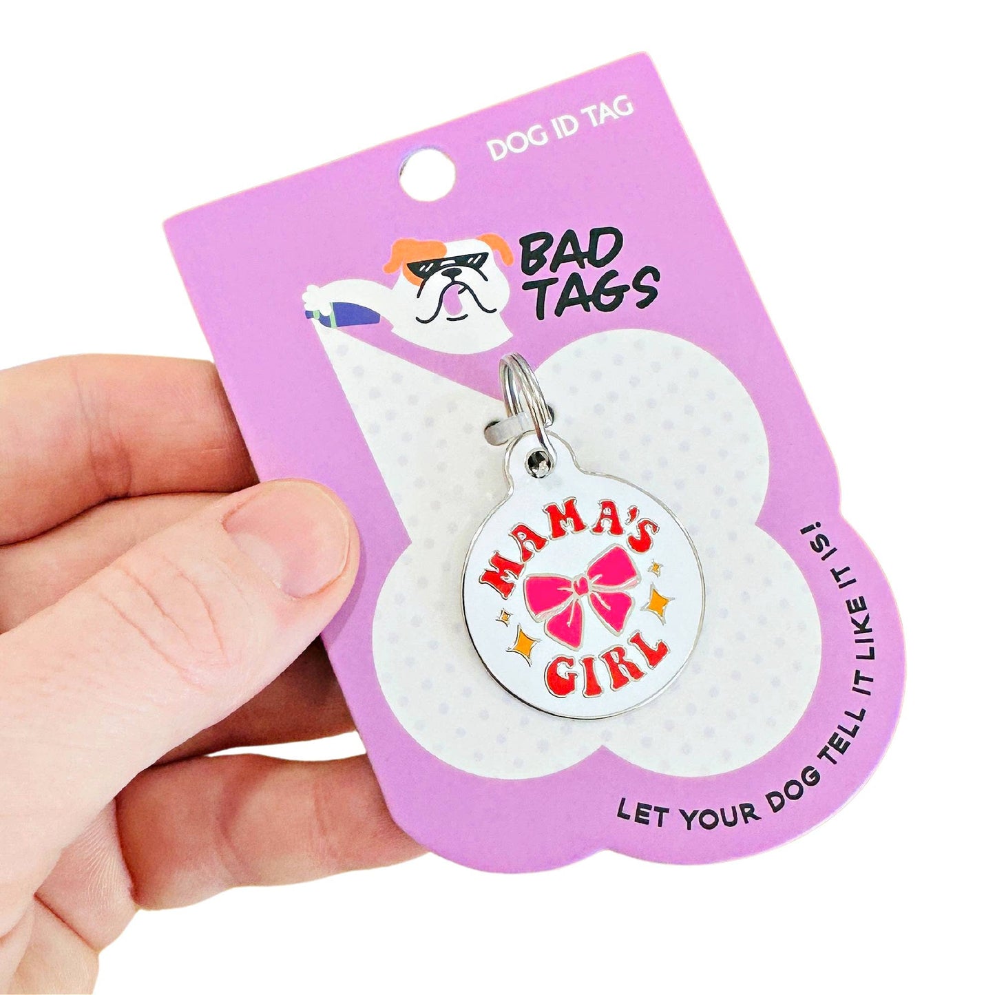 QR ID Tag - Mama's Girl