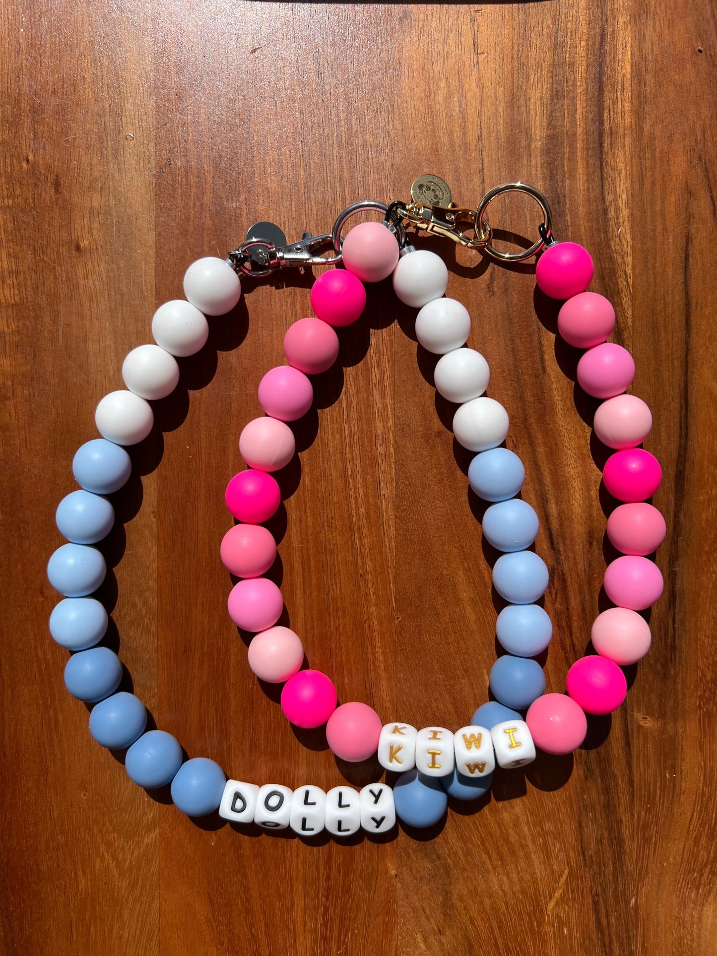 Watermelon Crush XL Beaded Dog Collar Necklace