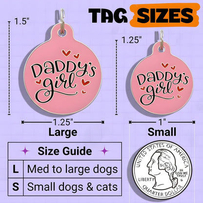 QR ID Tag - Daddy's Girl