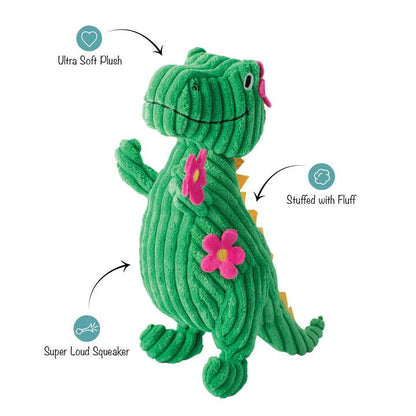 Bonita T-Rex PetShop by Fringe Studio Plush Dog Toy