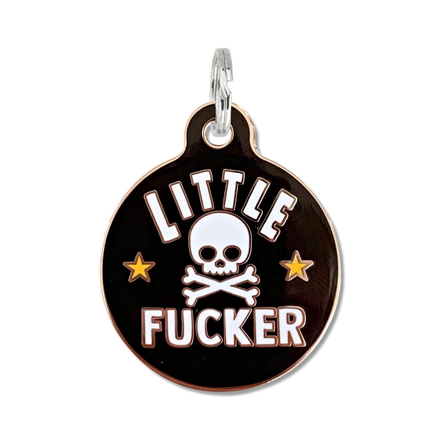 QR ID Tag - Little Fucker