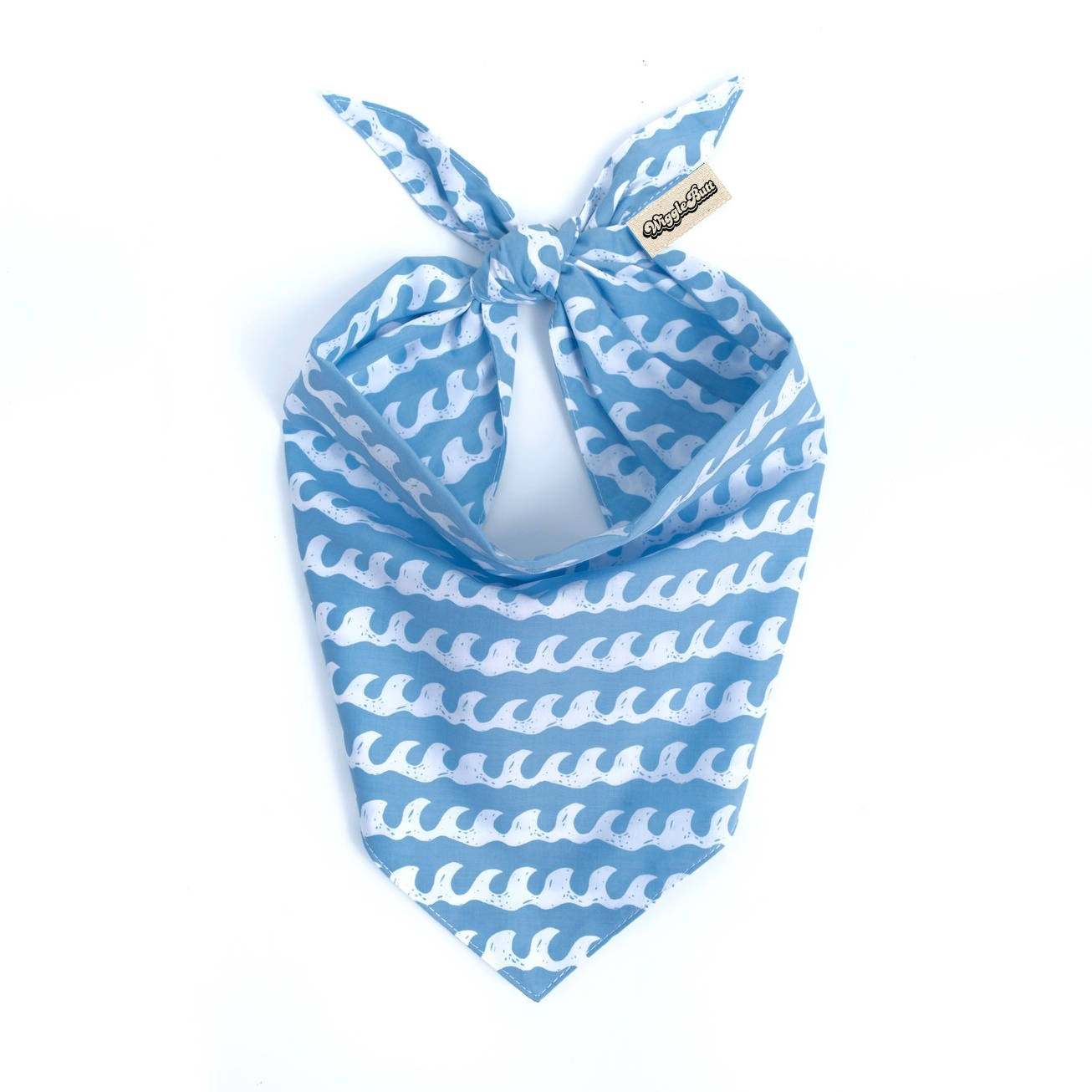 White Caps Dog Bandana