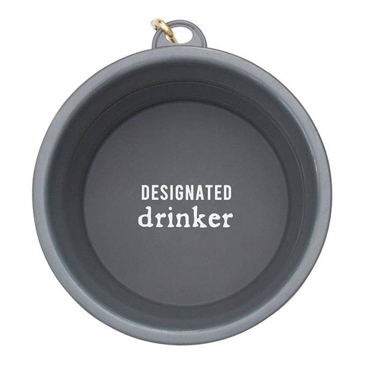 Large Collapsible Bowl - Designated Drinker