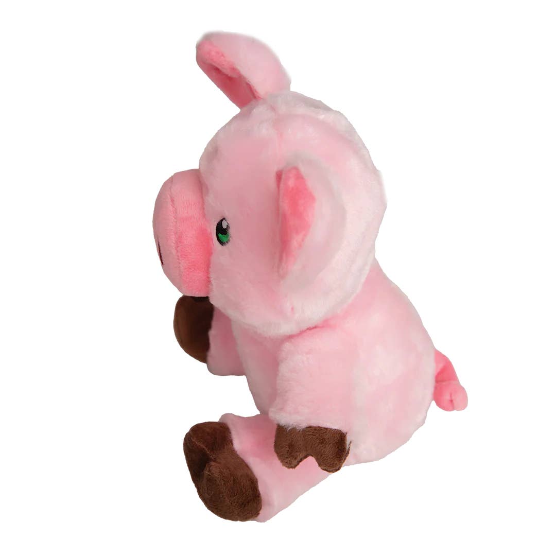 SnugArooz Phat Pig Plush Dog Toy