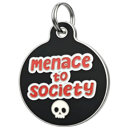 QR ID Tag - Menace to Society