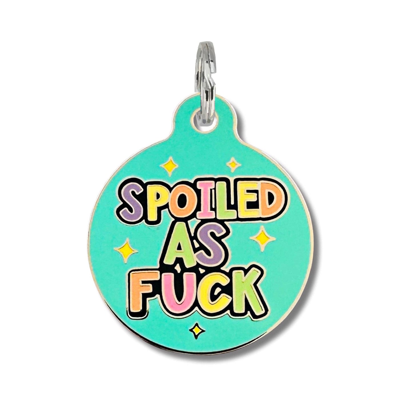 QR ID Tag - Spoiled As Fuck