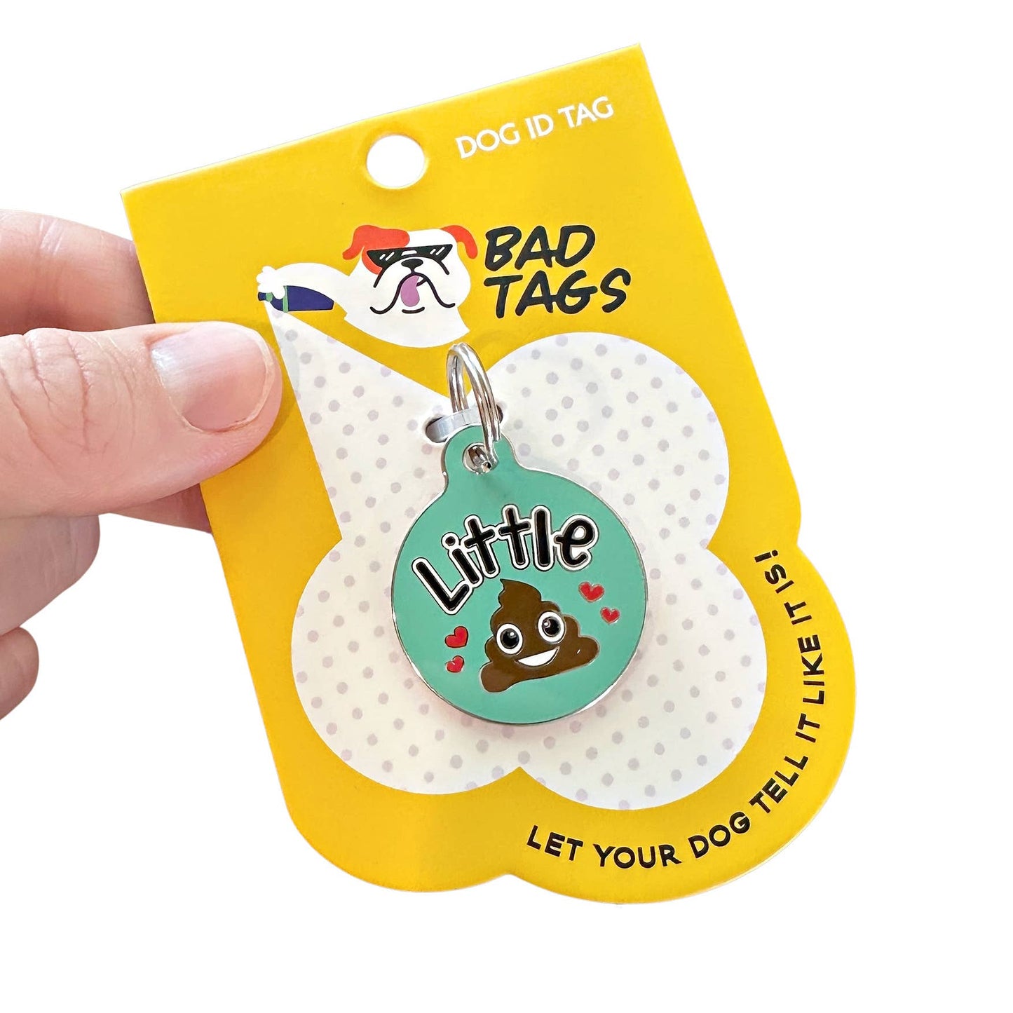 QR ID Tag - Little Shit