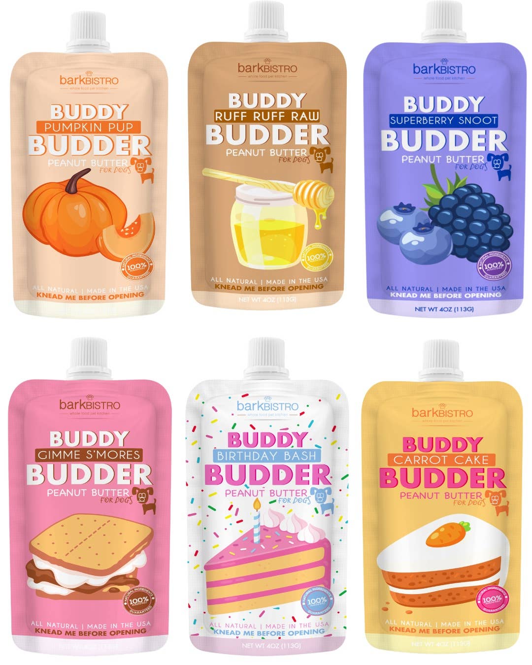 Buddy Budder 4oz Squeeze Pack