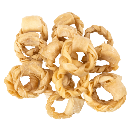 Puff Braided Collagen Ring 4”
