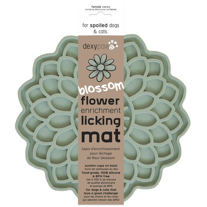 Sage Blossom Dexypaws Enrichment Lick Mat