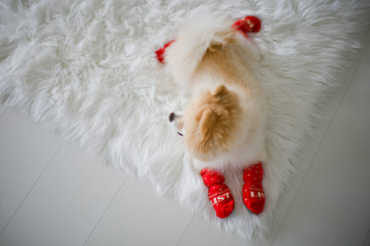Nice List / Naughty List Matching Christmas Sock Set