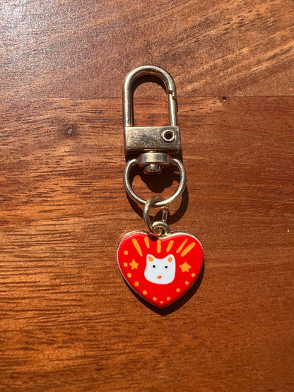 Collar Charm - Kitty Crush