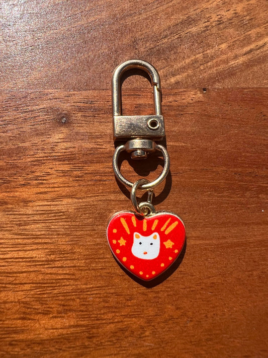Collar Charm - Kitty Crush